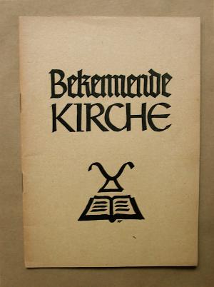 „Bekennende Kirche“ (A Kurtz) – Buch Erstausgabe kaufen – A00w8PlM01ZZn